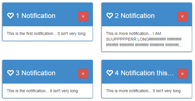 more screenshot of line clamping in action